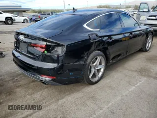 2019 Audi A5 Sportback Premium Plus with VIN WAUENCF57KA017495, listed as a Copart auction lot 77611653 with 38,822 mi miles. Bid and sale history available at carsss.com. Image 3.