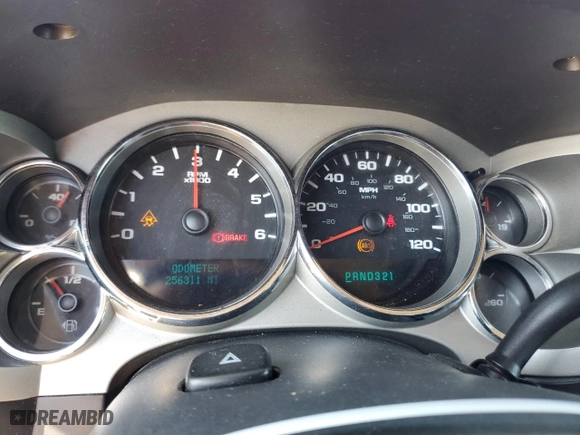 2007 Chevrolet Silverado 1500 LTZ with VIN 2GCEK133671586102, listed as a Copart auction lot 52826425 with 256,311 mi miles and Clean Title. Bid and sale history available at carsss.com. Image 9.