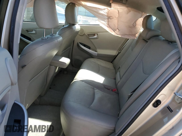 2010 Toyota Prius II with VIN JTDKN3DU9A0065052, listed as a Copart auction lot 52353785 with 142,529 mi miles and Salvage Title. Bid and sale history available at carsss.com. Image 10.