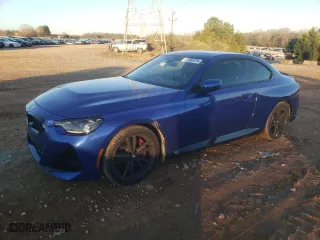 2024 BMW 2 Series 230i with VIN 3MW23CM09R8E66229, listed as a Copart auction lot 87050724 with 2,304 mi miles and Salvage Title. Bid and sale history available at carsss.com. Image 1.
