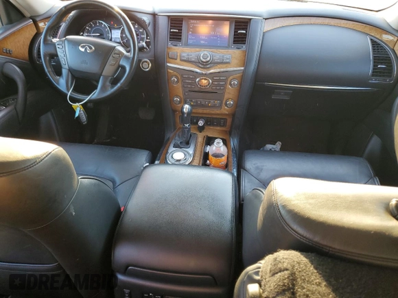 2013 Infiniti QX56 with VIN JN8AZ2NF6D9550988, listed as a Copart auction lot 71646664 with 114,335 mi miles and Salvage Title. Bid and sale history available at carsss.com. Image 8.
