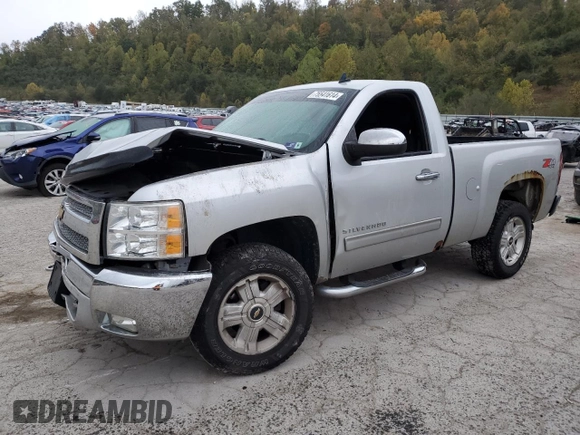 2012 Chevrolet Silverado 1500 LT with VIN 1GCNKSE0XCZ352765, listed as a Copart auction lot 75541614 with 169,107 mi miles and Salvage Title. Bid and sale history available at carsss.com. Image 1.