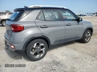 2022 Hyundai Venue SEL with VIN KMHRC8A38NU132103, listed as a Copart auction lot 64608965 with 52,251 mi miles and Salvage title. Bid and sale history available at DreamBid. Image 3.