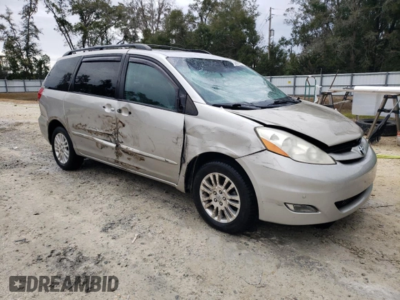 2009 Toyota Sienna XLE with VIN 5TDBK22C89S027706, listed as a Copart auction lot 88672015 with 215,515 mi miles and Salvage Title. Bid and sale history available at DreamBid. Image 4.