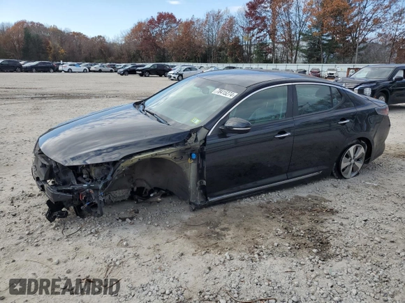 2015 Kia Optima Hybrid EX with VIN KNAGN4AD5F5083491, listed as a Copart auction lot 78415274 with 153,283 mi miles and Salvage Title. Bid and sale history available at carsss.com. Image 1.