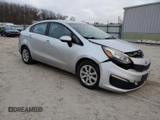 2016 Kia Rio LX with VIN KNADM4A34G6544141, listed as a Copart auction lot 49253735 with 109,885 mi miles and Salvage Title. Bid and sale history available at carsss.com. Image 4.