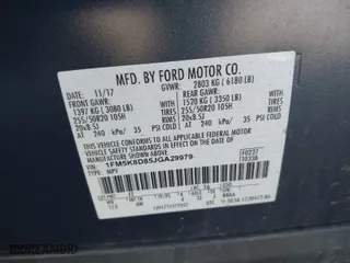 2018 Ford Explorer XLT with VIN 1FM5K8D85JGA29979, listed as a IAAI auction lot 41812592 with 79,845 mi miles. Bid and sale history available at carsss.com. Image 9.