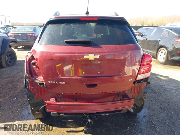 2017 Chevrolet Trax LT with VIN 3GNCJPSB2HL187166, listed as a IAAI auction lot 41793610 with 139,466 mi miles. Bid and sale history available at carsss.com. Image 17.