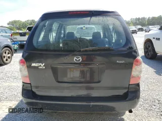 2005 Mazda MPV LX with VIN JM3LW28A750550217, listed as a Copart auction lot 56734624 with 309,062 mi miles and Non Repairable. Bid and sale history available at carsss.com. Image 6.
