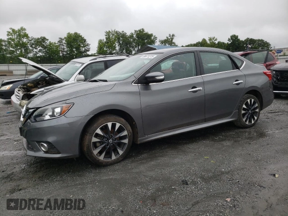 2019 Nissan Sentra S with VIN 3N1AB7AP9KY356445, listed as a Copart auction lot 58671275 with 133,066 mi miles and Clean title. Bid and sale history available at DreamBid. Image 1.