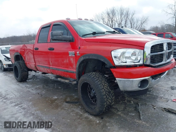 2007 Dodge Ram 2500 SLT with VIN 1D7KS28C17J525897, listed as a IAAI auction lot 41552894 with 426,157 mi miles. Bid and sale history available at carsss.com. Image 14.