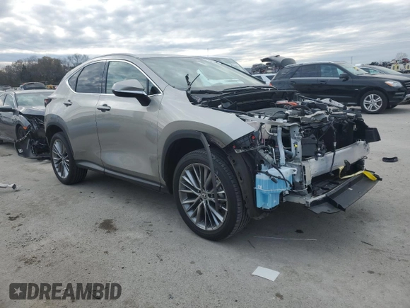 2022 Lexus NX 350h Premium with VIN 2T2GKCEZ1NC007467, listed as a Copart auction lot 82642034 with 4,058 mi miles and Salvage title. Bid and sale history available at DreamBid. Image 4.