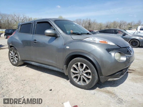 2012 Nissan Juke SL z VIN JN8AF5MVXCT122782, wystawiony jako Copart lot #50645195 z przebiegiem 156 269 mil mil oraz Szkoda całkowita • Salvage title. Historia ofert i sprzedaży dostępna na DreamBid. Obrazek 4.