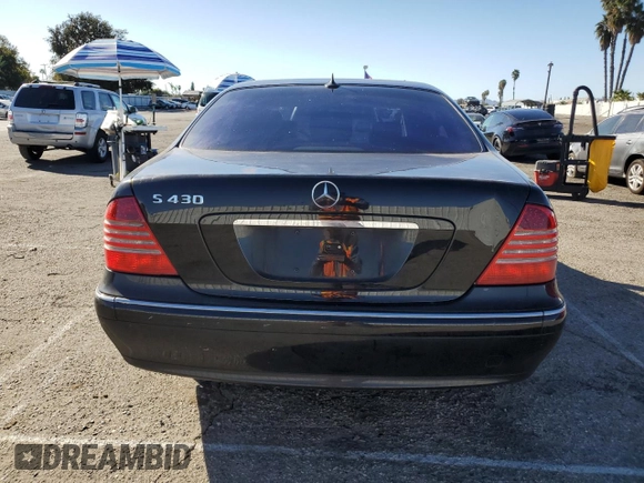 2003 Mercedes-Benz S-Class 4.3L with VIN WDBNG70JX3A325206, listed as a Copart auction lot 78759324 with 138,294 mi miles and Clean Title. Bid and sale history available at carsss.com. Image 6.