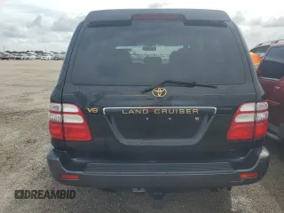 2005 Toyota Land Cruiser with VIN JTEHT05J352070191, listed as a Copart auction lot 79675824 with 163,216 mi miles and Non Repairable. Bid and sale history available at carsss.com. Image 6.