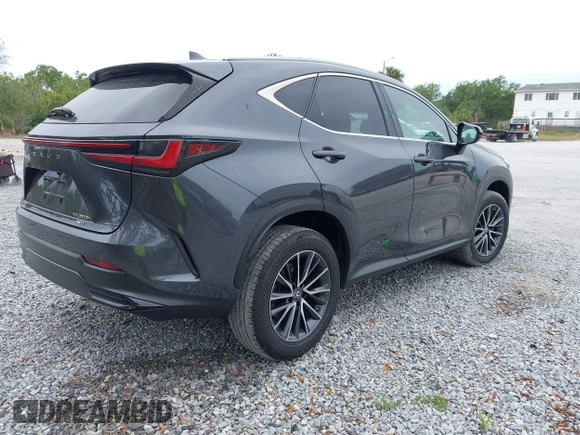 2022 Lexus NX with VIN 2T2AKCEZ1NC001321, listed as a IAAI auction lot 41945716 with 27,396 mi miles. Bid and sale history available at carsss.com. Image 4.