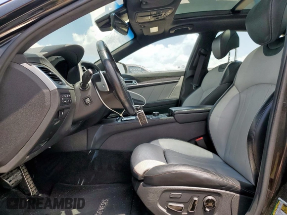 2018 Genesis G80 Sport with VIN KMHGN4JB9JU232870, listed as a Copart auction lot 57445915 with 62,172 mi miles and Salvage title. Bid and sale history available at DreamBid. Image 7.