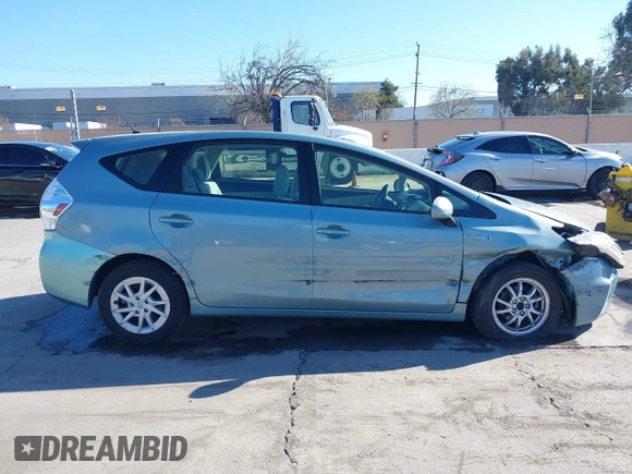 2014 Toyota Prius Two with VIN JTDZN3EUXEJ010235, listed as a IAAI auction lot 41859160 with 104,410 mi miles and . Bid and sale history available at DreamBid. Image 14.