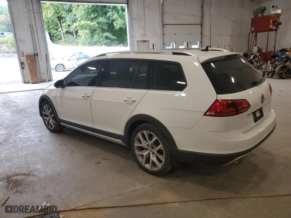 2017 Volkswagen Golf Alltrack S with VIN 3VWH17AUXHM544828, listed as a Copart auction lot 69808904 with 58,278 mi miles and Salvage Title. Bid and sale history available at carsss.com. Image 2.