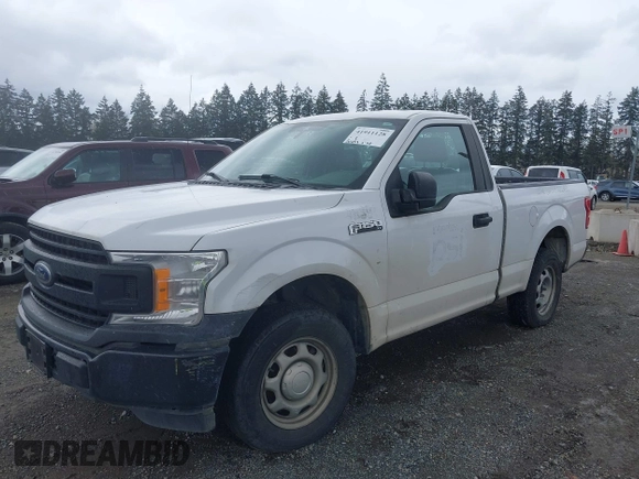 2019 Ford F-150 XL with VIN 1FTMF1CB0KKE51407, listed as a IAAI auction lot 41911128 with 135,119 mi miles and . Bid and sale history available at DreamBid. Image 17.