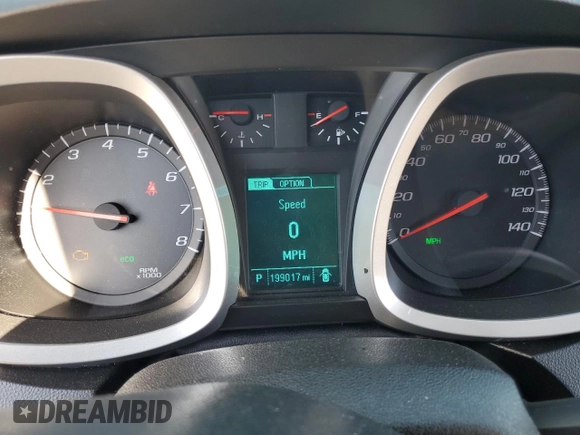 2013 Chevrolet Equinox LS with VIN 2GNALBEKXD6427174, listed as a Copart auction lot 53486765 with 199,017 mi miles and Salvage Title. Bid and sale history available at carsss.com. Image 9.