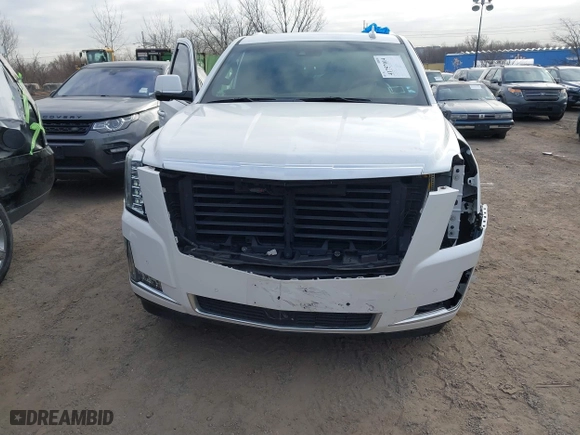 2017 Cadillac Escalade Platinum with VIN 1GYS4DKJ7HR277904, listed as a IAAI auction lot 41757014 with 109,177 mi miles. Bid and sale history available at carsss.com. Image 18.