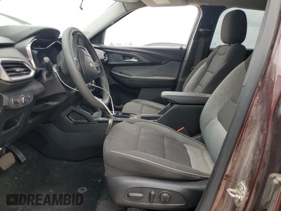 2023 Chevrolet TrailBlazer LT with VIN KL79MPS23PB078741, listed as a Copart auction lot 55104555 with 11,652 mi miles and Salvage Title. Bid and sale history available at DreamBid. Image 7.