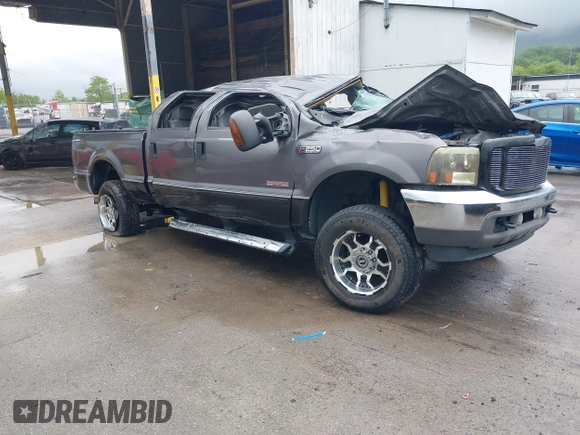 2004 Ford F-250 XL с VIN 1FTNW21P74EC39145, выставлен на аукционе IAAI как лот 42263310 с пробегом 162 280 миль миль и . История ставок и продаж доступна на DreamBid. Изображение 1.