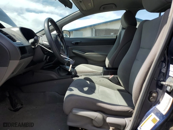 2010 Honda Civic Sdn DX-VP with VIN 2HGFA1F34AH535491, listed as a Copart auction lot 52815665 with 81,339 mi miles and Salvage Title. Bid and sale history available at carsss.com. Image 7.