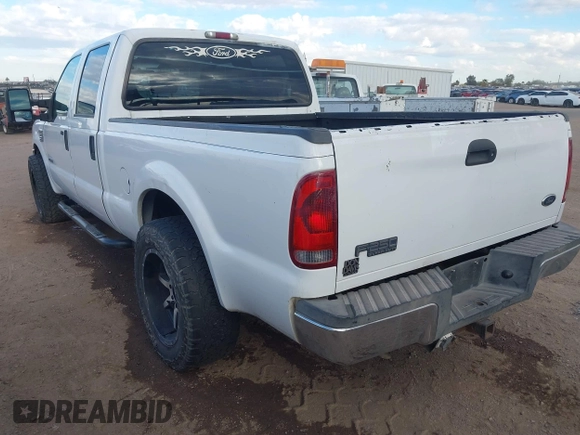 2005 Ford F-250 XL with VIN 1FTSW20P05EB22609, listed as a IAAI auction lot 41353873 with 328,940 mi miles and . Bid and sale history available at DreamBid. Image 3.