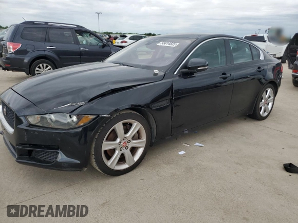 2017 Jaguar XE 25t Premium with VIN SAJAD4BG0HA965491, listed as a Copart auction lot 55614835 with 72,134 mi miles and Clean Title. Bid and sale history available at DreamBid. Image 1.