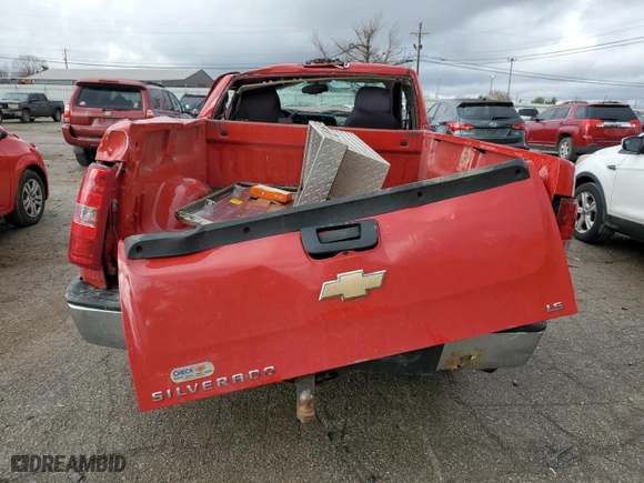 2008 Chevrolet Silverado 1500 Work Truck with VIN 1GCEK14X88Z266824, listed as a Copart auction lot 83658604 with 0 mi miles and Salvage Title. Bid and sale history available at carsss.com. Image 6.