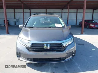 2024 Honda Odyssey EX-L with VIN 5FNRL6H65RB069145, listed as a IAAI auction lot 42120381 with 15,207 mi miles and . Bid and sale history available at DreamBid. Image 12.