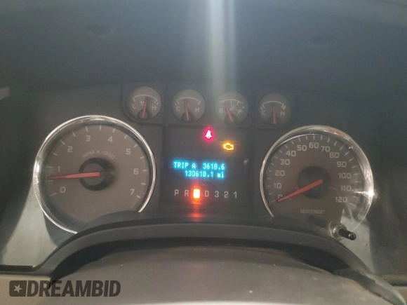 2010 Ford F-150 XL with VIN 1FTEW1E80AFA72209, listed as a Copart auction lot 59780475 with 130,618 mi miles and Clean title. Bid and sale history available at DreamBid. Image 9.