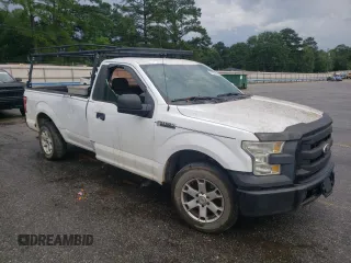 2016 Ford F-150 XL with VIN 1FTMF1C83GKD49384, listed as a Copart auction lot 61072825 with 176,247 mi miles and Salvage title. Bid and sale history available at DreamBid. Image 4.