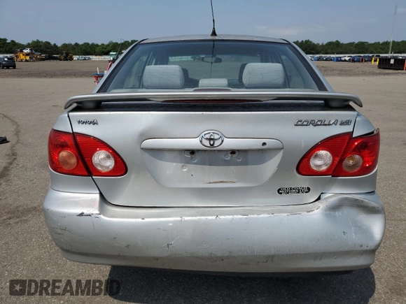 2006 Toyota Corolla CE with VIN 2T1BR30E86C692356, listed as a Copart auction lot 60872895 with 170,947 mi miles and Salvage title. Bid and sale history available at DreamBid. Image 6.