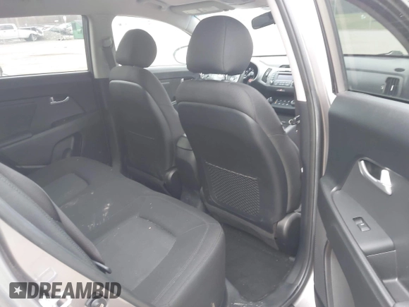 2012 Kia Sportage LX with VIN KNDPB3A28C7332354, listed as a IAAI auction lot 41933058 with 75,938 mi miles. Bid and sale history available at carsss.com. Image 8.
