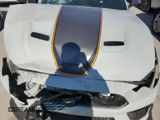 2021 Ford Mustang Mach 1 with VIN 1FA6P8R08M5552061, listed as a Copart auction lot 82644414 with 0 mi miles and Salvage Title. Bid and sale history available at carsss.com. Image 11.