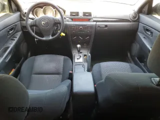 2008 Mazda 3 i Touring with VIN JM1BK32F281164278, listed as a Copart auction lot 53737655 with 154,321 mi miles and Salvage Title. Bid and sale history available at carsss.com. Image 8.