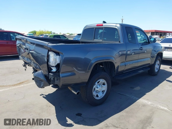 2020 Toyota Tacoma SR with VIN 3TYRX5GN4LT003040, listed as a IAAI auction lot 42121503 with 49,858 mi miles and . Bid and sale history available at DreamBid. Image 4.