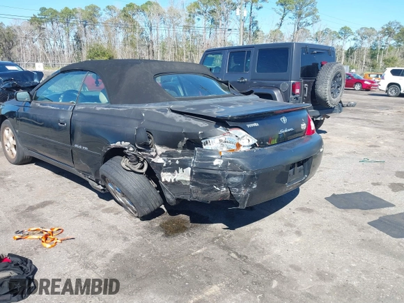 2002 Toyota Solara SE with VIN 2T1FF28P02C566318, listed as a IAAI auction lot 41698027 with 175,954 mi miles and . Bid and sale history available at DreamBid. Image 3.