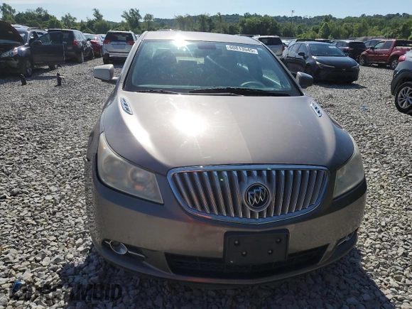 2010 Buick LaCrosse CXL with VIN 1G4GC5EG2AF322934, listed as a Copart auction lot 60813545 with 167,017 mi miles and Salvage title. Bid and sale history available at DreamBid. Image 5.