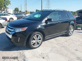 2012 Ford Edge SEL with VIN 2FMDK3J92CBA32697, listed as a IAAI auction lot 42036887 with 180,858 mi miles. Bid and sale history available at carsss.com. Image 2.