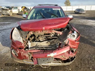 2012 Chevrolet Equinox LTZ with VIN 2GNFLGEK5C6242418, listed as a Copart auction lot 89406645 with 0 mi miles and Salvage Title. Bid and sale history available at carsss.com. Image 5.