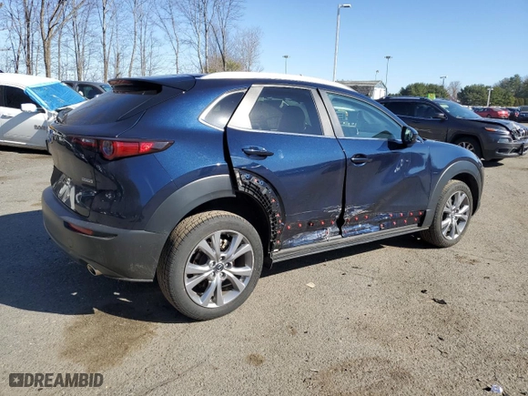 2023 Mazda CX-30 2.5 S Select Package with VIN 3MVDMBBM5PM524560, listed as a Copart auction lot 49853355 with 19,993 mi miles and Salvage Title. Bid and sale history available at carsss.com. Image 3.