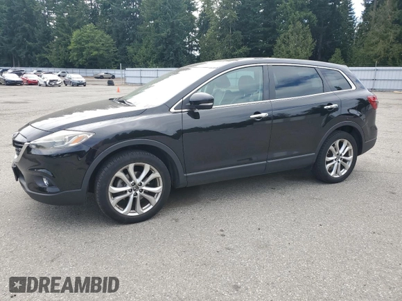 2013 Mazda CX-9 Grand Touring with VIN JM3TB3DV7D0423301, listed as a Copart auction lot 65778565 with 94,287 mi miles and Clean title. Bid and sale history available at DreamBid. Image 1.