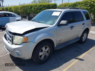 2008 Ford Escape XLT with VIN 1FMCU03168KA77375, listed as a IAAI auction lot 41990755 with 173,455 mi miles and . Bid and sale history available at DreamBid. Image 2.