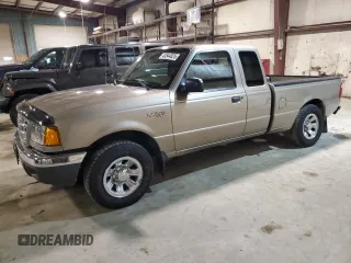 2003 Ford Ranger XL Fleet with VIN 1FTYR44U13PB49882, listed as a Copart auction lot 43544025 with 142,446 mi miles and Salvage Title. Bid and sale history available at carsss.com. Image 1.