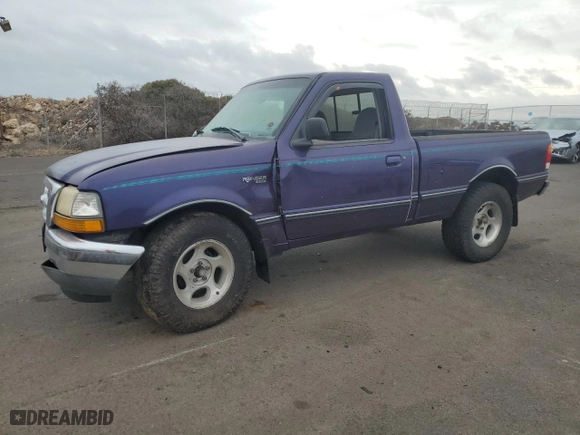 1998 Ford Ranger XL with VIN 1FTYR10U6WUB09937, listed as a Copart auction lot 43280485 with 67,748 mi miles and Salvage Title. Bid and sale history available at carsss.com. Image 1.