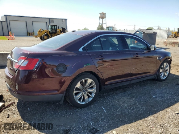 2011 Ford Taurus Limited with VIN 1FAHP2FW6BG142472, listed as a Copart auction lot 58534985 with 154,984 mi miles and Salvage title. Bid and sale history available at DreamBid. Image 3.